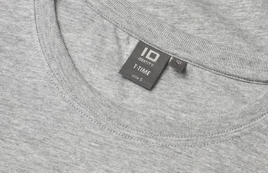 ID T-TIME® Damen T-Shirt 0511 - Graumeliert