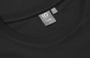 ID T-TIME® Damen T-Shirt 0511 - Schwarz