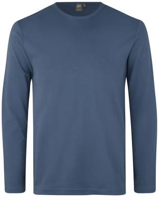 ID Interlock T-Shirt mit Langarm 0518 - Indigo