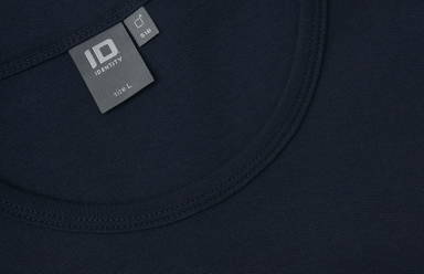 ID Interlock T-Shirt mit Langarm 0518 - Marineblau