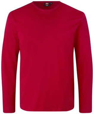 ID Interlock T-Shirt mit Langarm 0518 - Rot