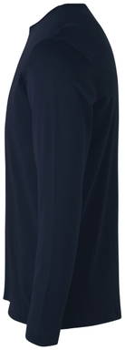 ID Interlock T-Shirt mit Langarm 0518 - Marineblau