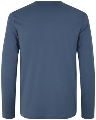 ID Interlock T-Shirt mit Langarm 0518 - Indigo