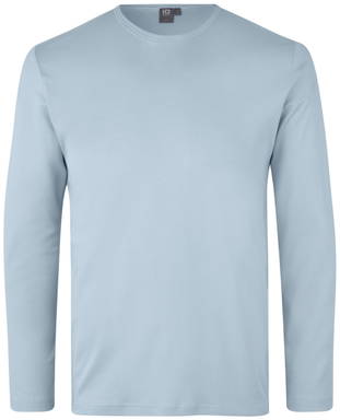 ID Interlock T-Shirt mit Langarm 0518 - Hellblau