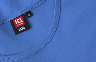 ID Interlock T-Shirt mit Langarm 0518 - Azurblau