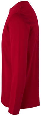ID Interlock T-Shirt mit Langarm 0518 - Rot