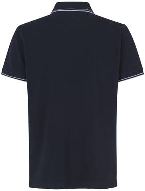 Polo stretch ID Contrast 0522 - Marine