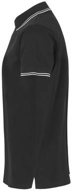 Polo stretch ID Contrast 0522 - Noir