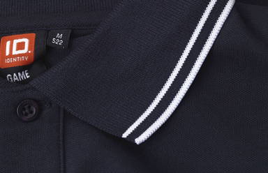 Polo stretch ID Contrast 0522 - Marine