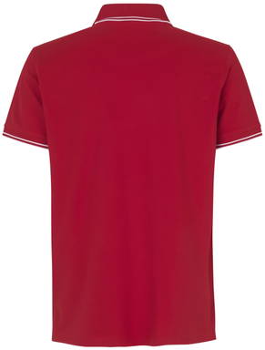 Polo stretch ID Contrast 0522 - Rouge