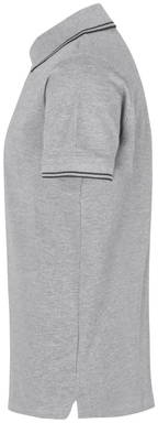 Polo stretch ID Contrast 0522 - Gris chiné