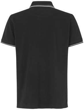 Polo stretch ID Contrast 0522 - Noir