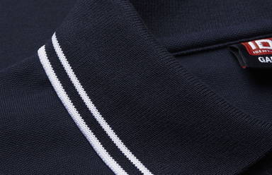 Polo stretch ID Contrast pour femmes 0523 - Marine