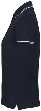 Polo stretch ID Contrast pour femmes 0523 - Marine