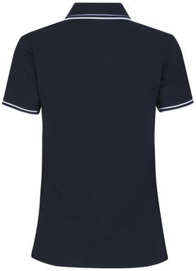 Polo stretch ID Contrast pour femmes 0523 - Marine