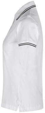 Polo stretch ID Contrast pour femmes 0523 - Blanc