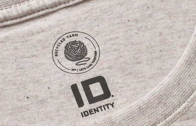 T-shirt ID RE-CARE 0524 - Gris cendré chiné