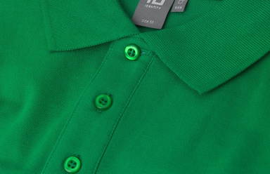 Polo ID stretch 0525 - Vert