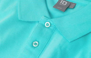 Polo ID stretch 0525 - Menthe