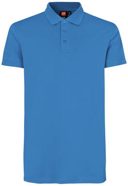 Polo ID stretch 0525 - Turquoise