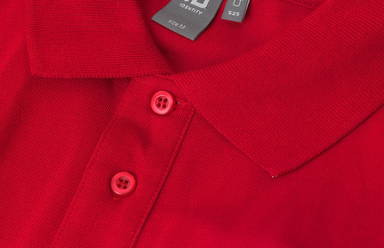 Polo ID stretch 0525 - Rouge