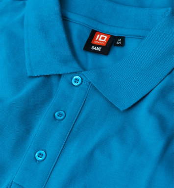 Polo ID stretch 0525 - Turquoise