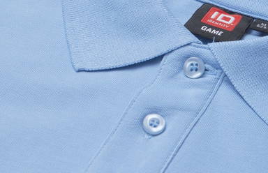 Polo ID stretch 0525 - Bleu clair