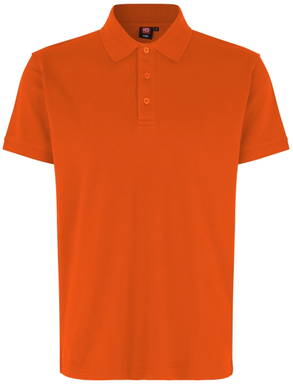 Polo ID stretch 0525 - Orange