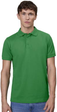 Polo ID stretch 0525 - Vert