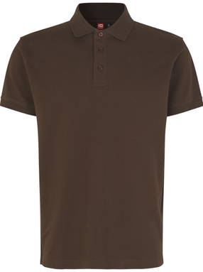 Polo ID stretch 0525 - Moka