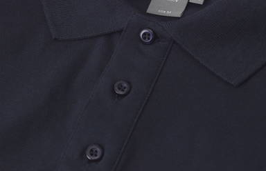 Polo ID stretch 0525 - Bleu marine