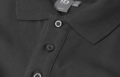 Polo ID stretch 0525 - Gris anthracite
