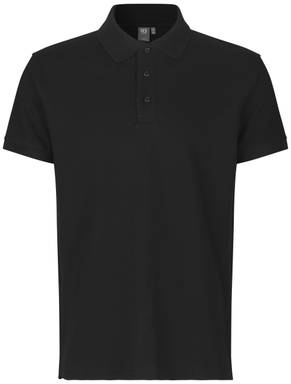 Polo ID stretch 0525 - Noir