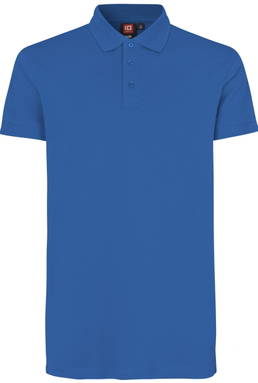Polo ID stretch 0525 - Azur