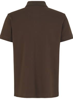 Polo ID stretch 0525 - Moka
