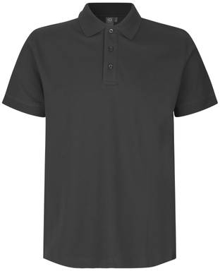 Polo ID stretch 0525 - Gris anthracite