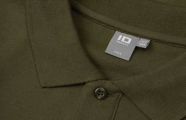 Polo ID stretch 0525 - Olive