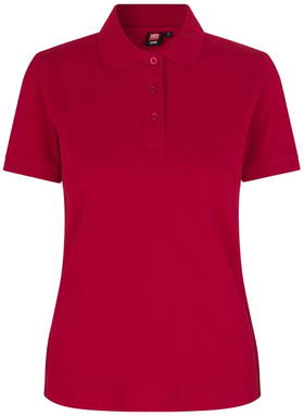 Polo femme stretch ID 0527 - Rouge
