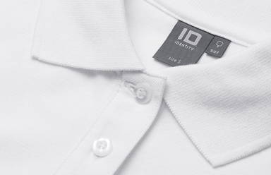 Polo femme stretch ID 0527 - Blanc