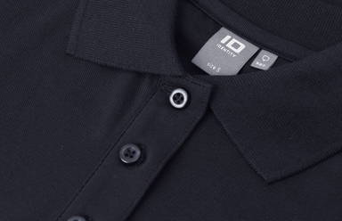 Polo femme stretch ID 0527 - Bleu marine