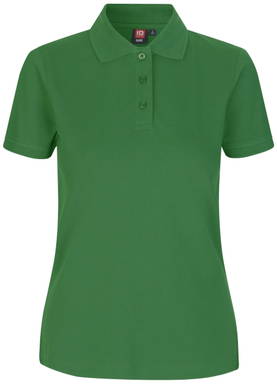 Polo femme stretch ID 0527 - Vert