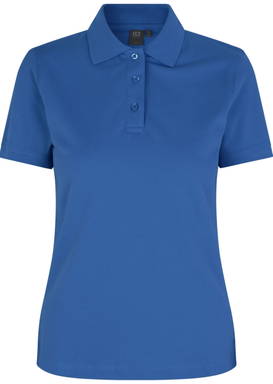 Polo femme stretch ID 0527 - Azur