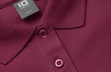 Polo femme stretch ID 0527 - Cerise