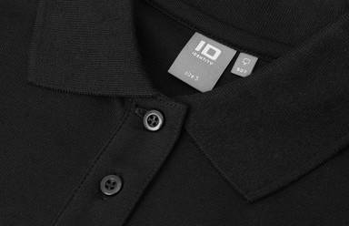 Polo femme stretch ID 0527 - Noir