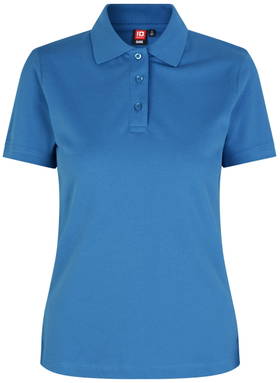 Polo femme stretch ID 0527 - Turquoise