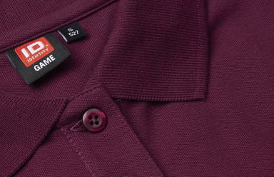 Polo femme stretch ID 0527 - Bordeaux