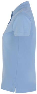 Polo femme stretch ID 0527 - Bleu clair