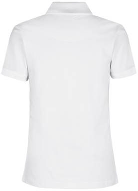 Polo femme stretch ID 0527 - Blanc