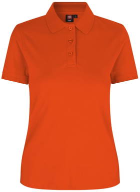 Polo femme stretch ID 0527 - Orange