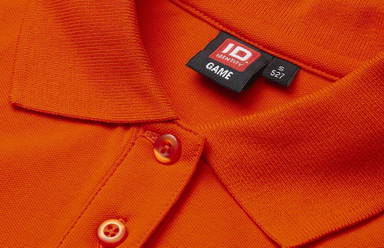 Polo femme stretch ID 0527 - Orange